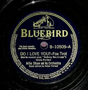 Pochette de Do I Love You? / When Love Beckoned (In 52nd Street) de Artie Shaw and His Orchestra