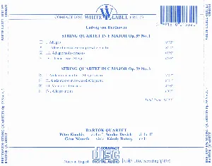 Pochette String Quartets Op. 59 Nos. 1 & 3