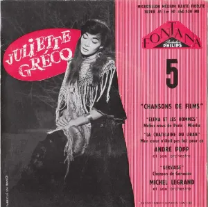 Pochette de 5 – Chansons de films de Juliette Gréco