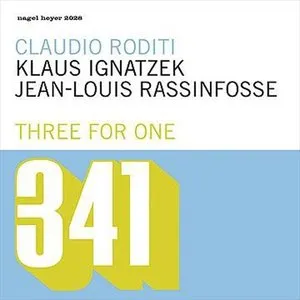 Pochette de Three For One de Jean-Louis Rassinfosse - Claudio Roditi