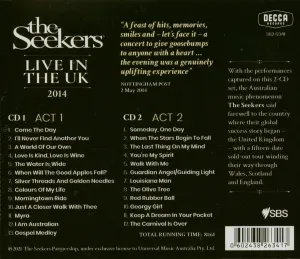 Pochette de The Seekers (Live in the UK) de The Seekers