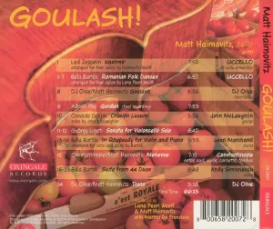 Pochette de Goulash! de Matt Haimovitz