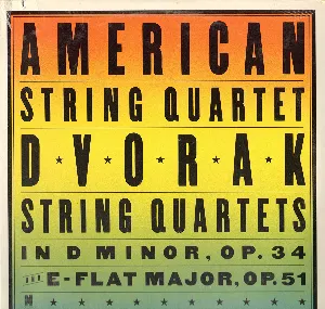 Pochette String Quartet in D minor, op. 34 / String Quartet in E-flat major, op. 51