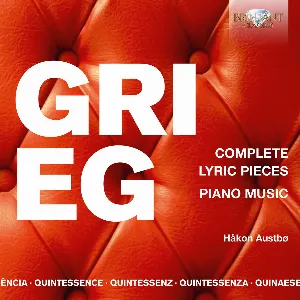 Pochette de Complete Lyric Pieces, Piano Music de Edvard Grieg - Håkon Austbø