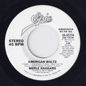 Pochette de American Waltz de Merle Haggard