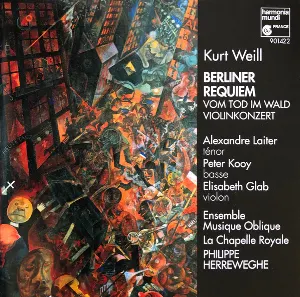 Pochette Berliner Requiem / Vom Tod im Wald / Violinkonzert