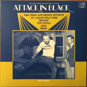 Pochette de The First and Second Efforts of a Band That Died Before You Could Kill Them. de Attack in Black