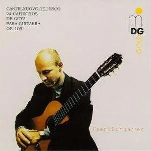 Pochette de 24 caprichos de Goya para guitarra, op. 195 de Mario Castelnuovo‐Tedesco