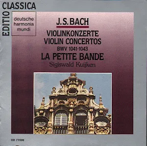 Pochette Violinkonzerte BWV 1041-1043