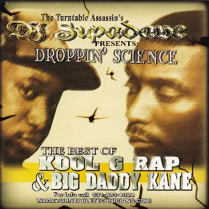 Pochette Droppin’ Science: The Best of Kool G Rap & Big Daddy Kane