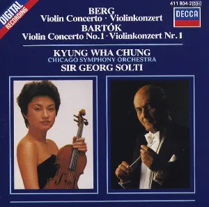 Pochette Berg: Violin Concerto / Bartók: Violin Concerto no. 1