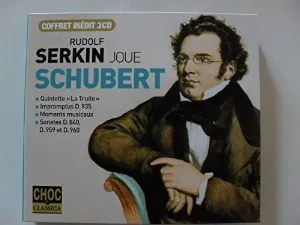 Pochette Rudolf Serkin plays Schubert
