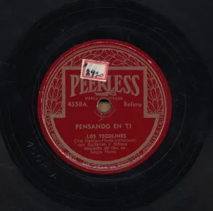 Pochette de Pensando en ti / Qué me importa de Los Tecolines - Sergio Flores