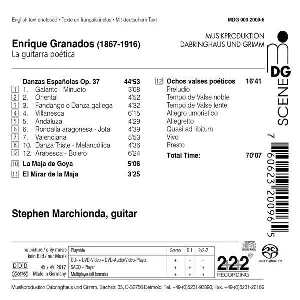 Pochette de Enrique Granados: Gitarrenwerke "La guitarra poética" de Enrique Granados