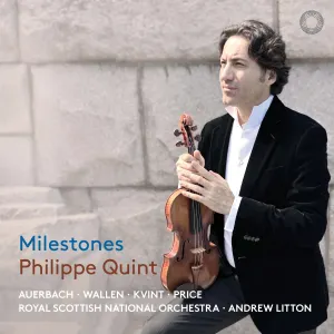 Pochette de Milestones de Philippe Quint - Florence Price - Andrew Litton - Royal Scottish National Orchestra