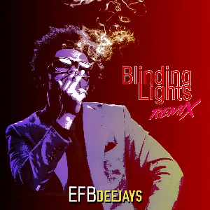 Pochette de Blinding Lights (remix) de The Weeknd