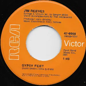 Pochette de Gypsy Feet / He Will de Jim Reeves