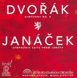 Pochette Dvořák: Symphony no. 8 / Janáček: Symphonic Suite from Jenufa