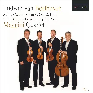 Pochette String Quartet in F major, op. 18 no. 1 / String Quartet in G major, op. 18 no. 2