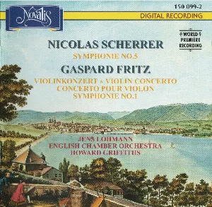 Pochette de Scherrer: Symphonie no. 5 / Fritz: Violinkonzert / Symphonie no. 1 de English Chamber Orchestra - Howard Griffiths