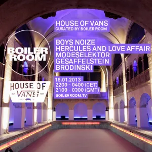 Pochette de Gesaffelstein Boiler Room x House of Vans Berlin DJ Set de Gesaffelstein