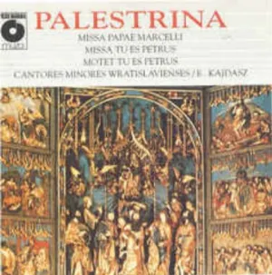 Pochette de Missa Papae Marcelli / Missa Tu es Petrus / Motet Tu es Petrus de Giovanni Pierluigi da Palestrina