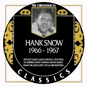 Pochette The Chronogical Classics: Hank Snow 1966-1967