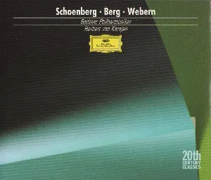 Pochette Schoenberg / Berg / Webern