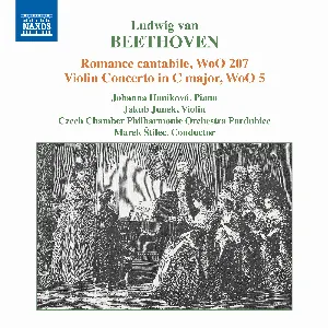 Pochette Romance cantabile, WoO 207 / Violin Concerto in C major, WoO 5