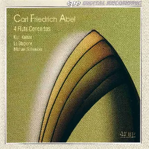 Pochette de 4 Flute Concertos de Carl Friedrich Abel - Karl Kaiser - La Stagione Frankfurt - Michael Schneider