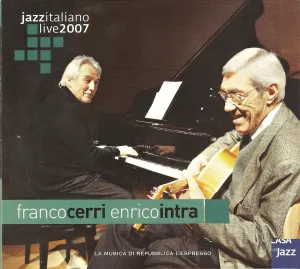 Pochette de Jazzitaliano Live 2007 de Enrico Intra - Franco Cerri