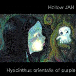 Pochette de Hyacinthus Orientalis of Purple de Hollow Jan