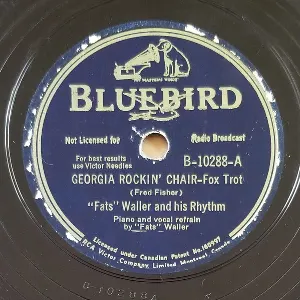 Pochette de Georgia Rockin' Chair / Ain't Misbehavin' de Fats Waller and His Rhythm