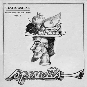 Pochette Presentación Artaud - 1973 - Teatro Astral, vol. 2
