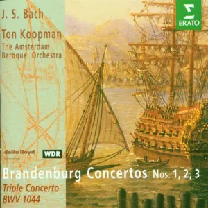 Pochette Brandenburg Concerti 1-3 / Triple Concerto