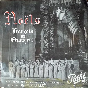 Pochette de Noëls français et étrangers de Les Petits Chanteurs à la Croix de Bois