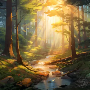 Pochette de Forest Morning de softy