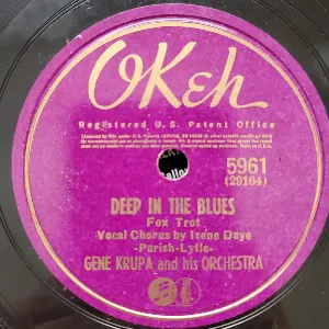 Pochette de Deep in the Blues / You Forgot About Me de Gene Krupa and His Orchestra