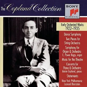 Pochette de The Copland Collection: Early Orchestral Works de Aaron Copland