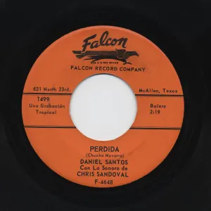 Pochette de Perdida / Sin un amor de Daniel Santos