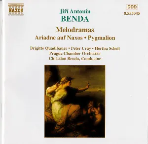 Pochette de Melodramas: Ariadne auf Naxos / Pygmalion de Pražský komorní orchestr - Christian Benda