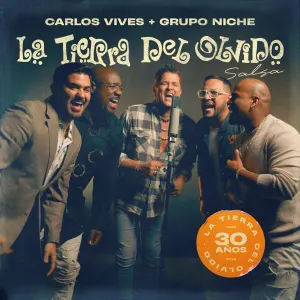 Pochette de La tierra del olvido (versión salsa) de Grupo Niche - Carlos Vives