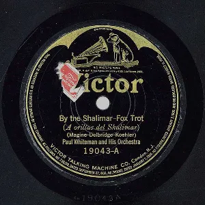 Pochette de By the Shalimar / Sweet One de Paul Whiteman and His Orchestra