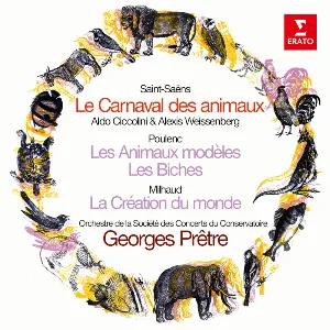 Pochette Saint‐Saëns: Le Carnaval des animaux / Poulenc: Les Animaux modèles