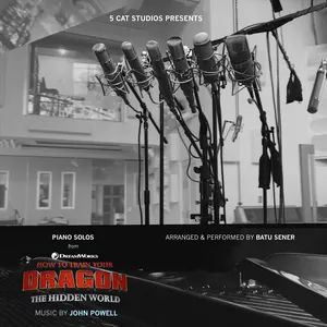 Pochette de Piano Solos from How to Train Your Dragon: The Hidden World de John Powell