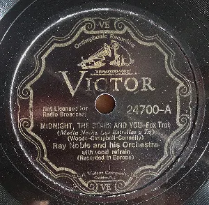 Pochette de Midnight, the Stars and You / An Hour Ago This Minute de Ray Noble and His Orchestra