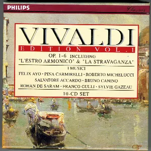 Pochette Vivaldi Edition, Volume 1