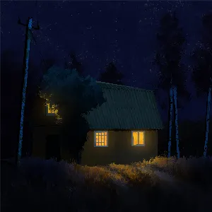 Pochette de Rainy Evenings de softy