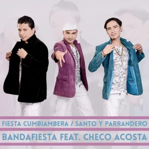 Pochette de Fiesta cumbiambera / Santo y parrandero de Checo Acosta