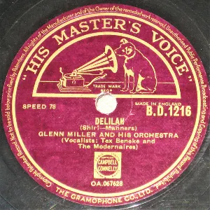 Pochette de Delilah / I'll Never Smile Again de Glenn Miller and His Orchestra